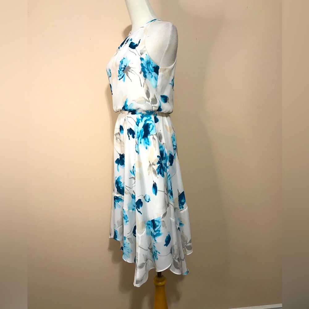 White House Black Market Women’s Floral Sleeveless Dress - Picture 5 of 7